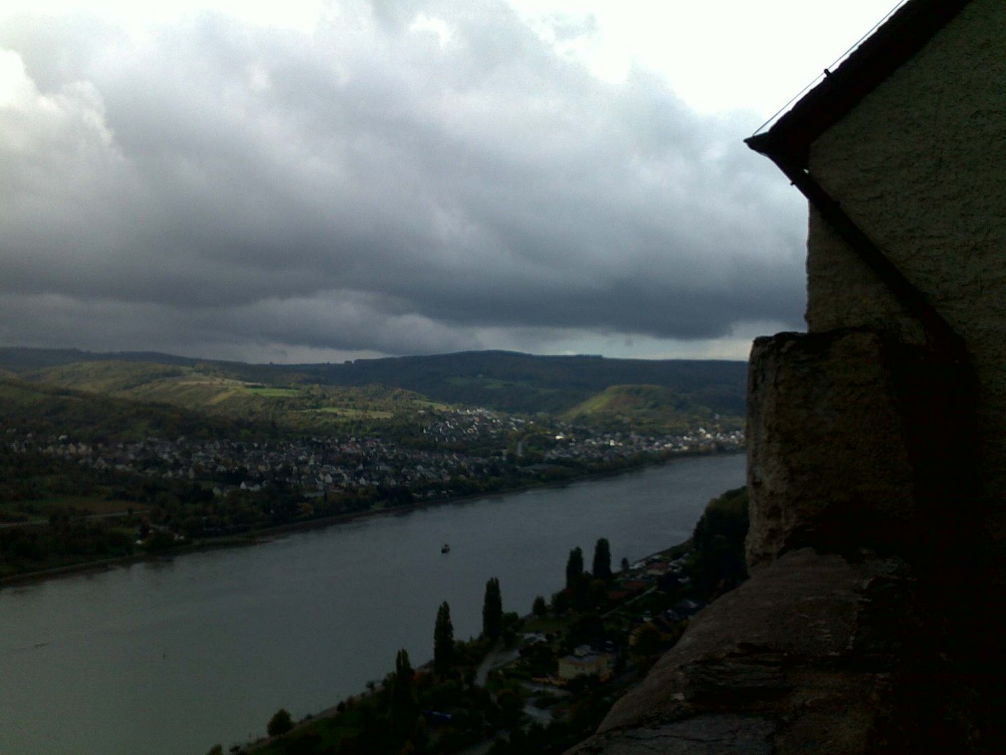 Ausblick auf den Rhein