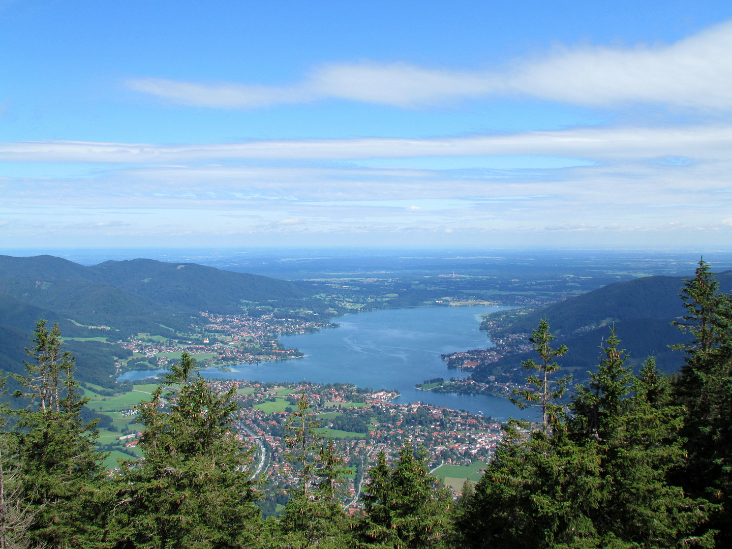 Ausblick auf den Tegernsee