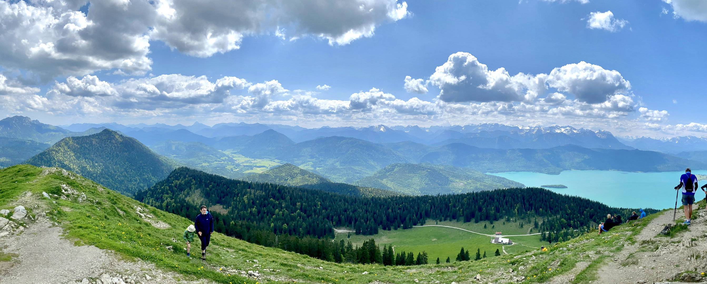 Ausblick auf den Walchensee 