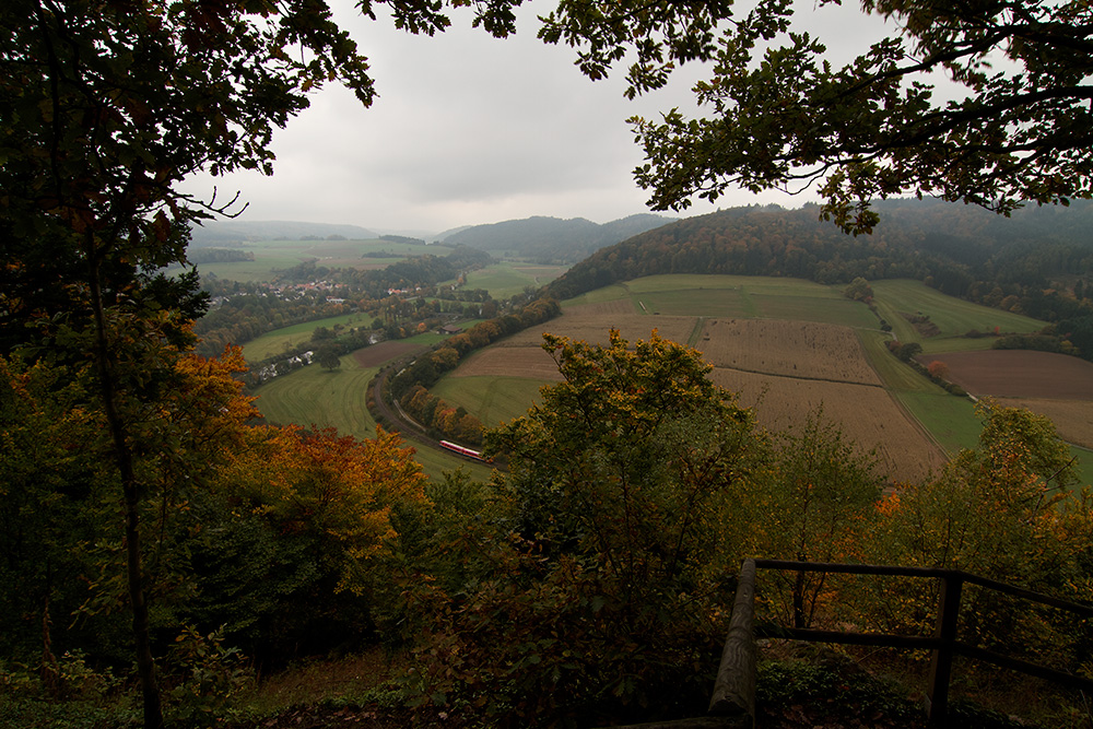 Ausblick auf der Pilztour