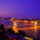 Ausblick auf die Donau und Pest