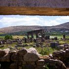 Ausblick auf die Ruinen von Volubilis