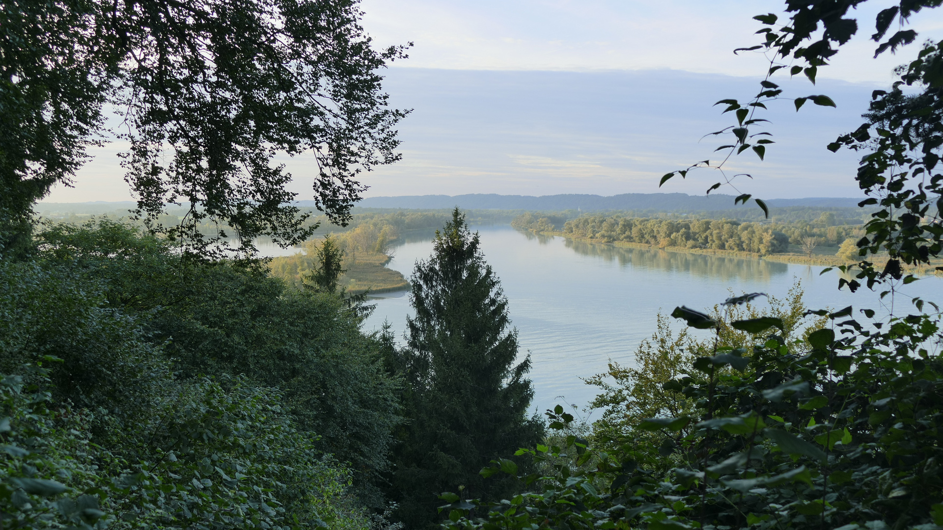 Ausblick auf die Salzach