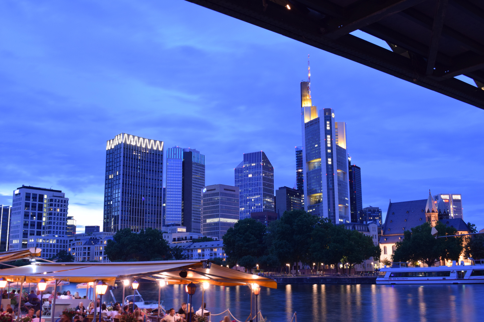 Ausblick auf die Skyline