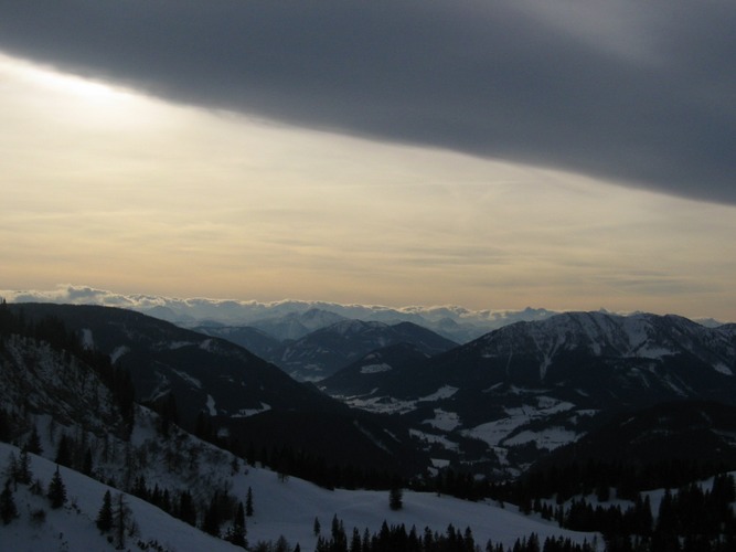 Ausblick auf die Zwieselalm