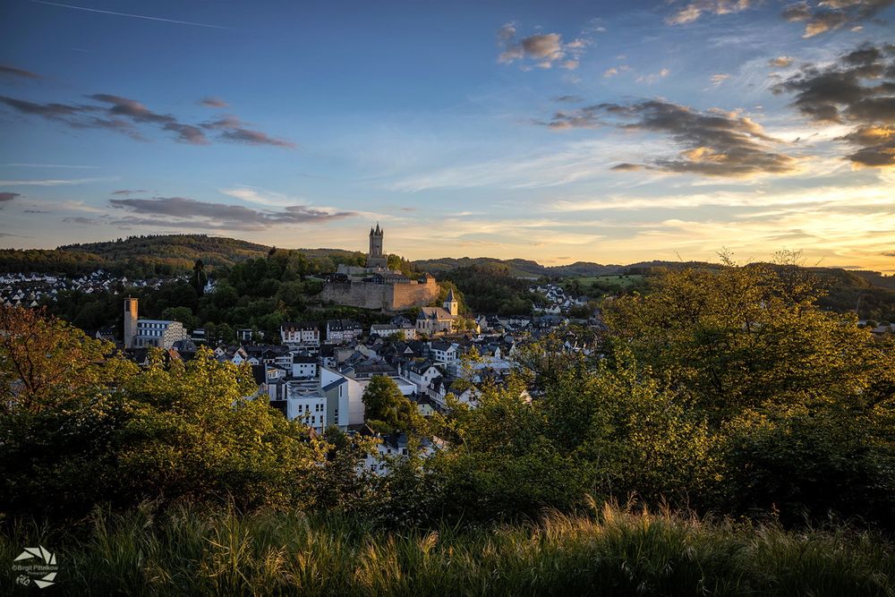 Ausblick auf Dillenburg  