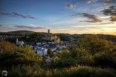 Ausblick auf Dillenburg  