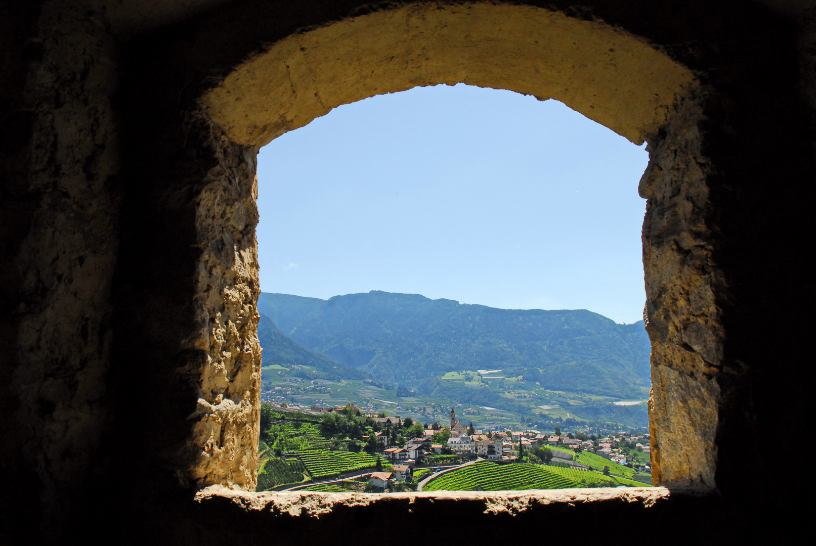 Ausblick auf Dorf Tirol