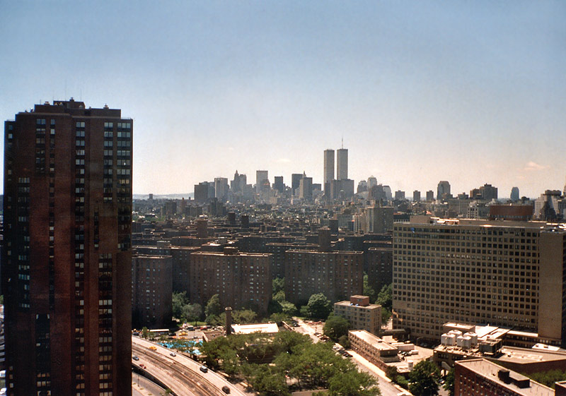 Ausblick auf Downtown Manhatten 1996