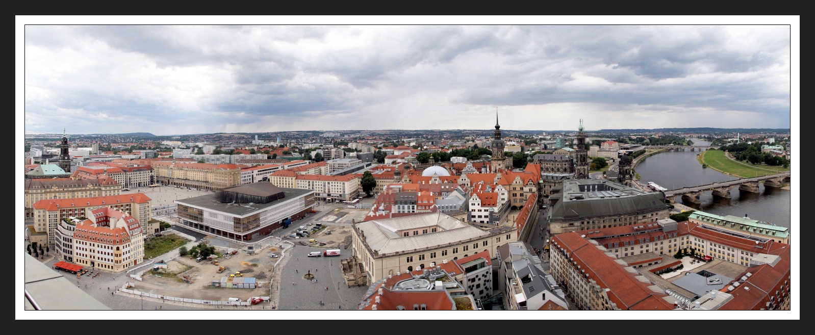 Ausblick auf Dresden