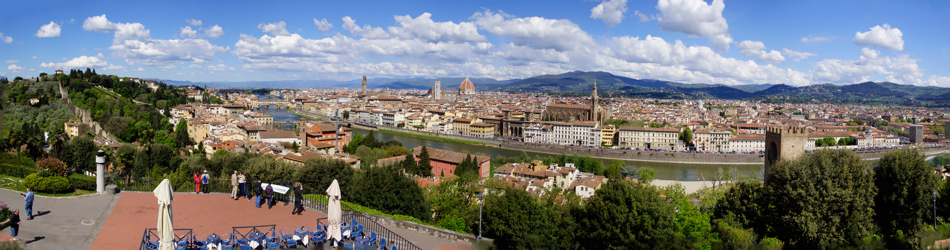 Ausblick auf Florenz