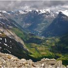 Ausblick auf Geiranger