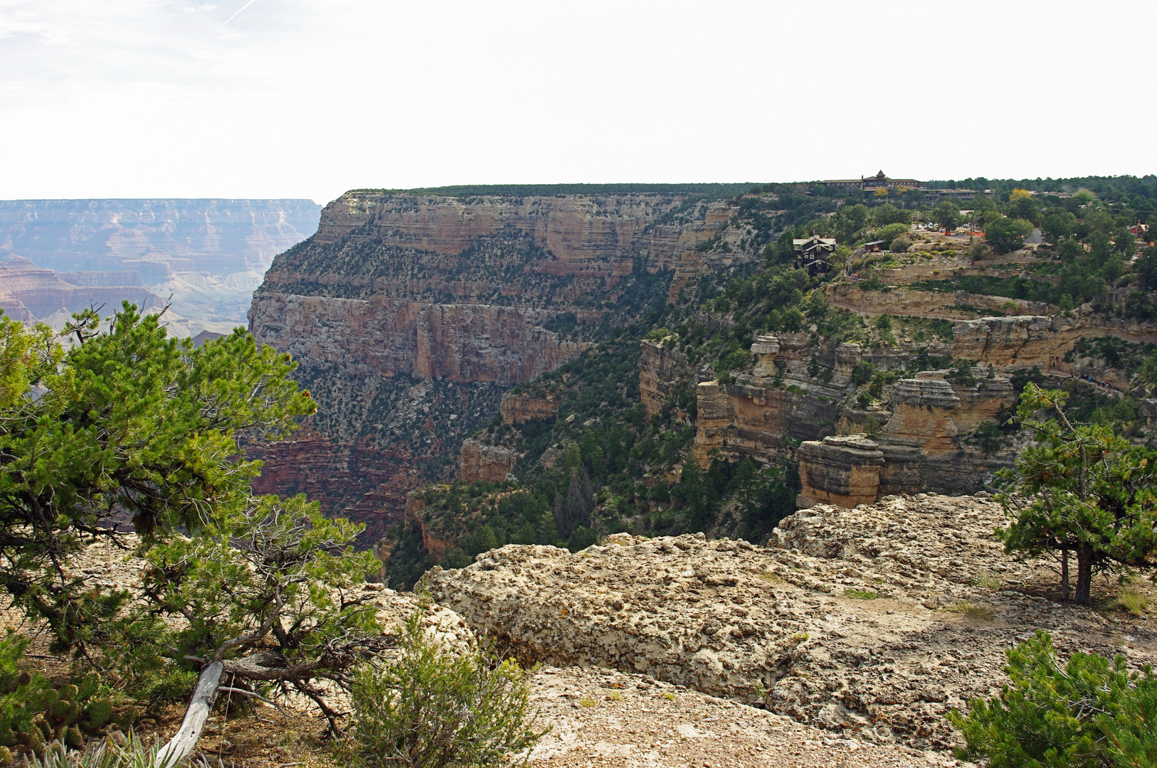 Ausblick auf Grand Canyon Village