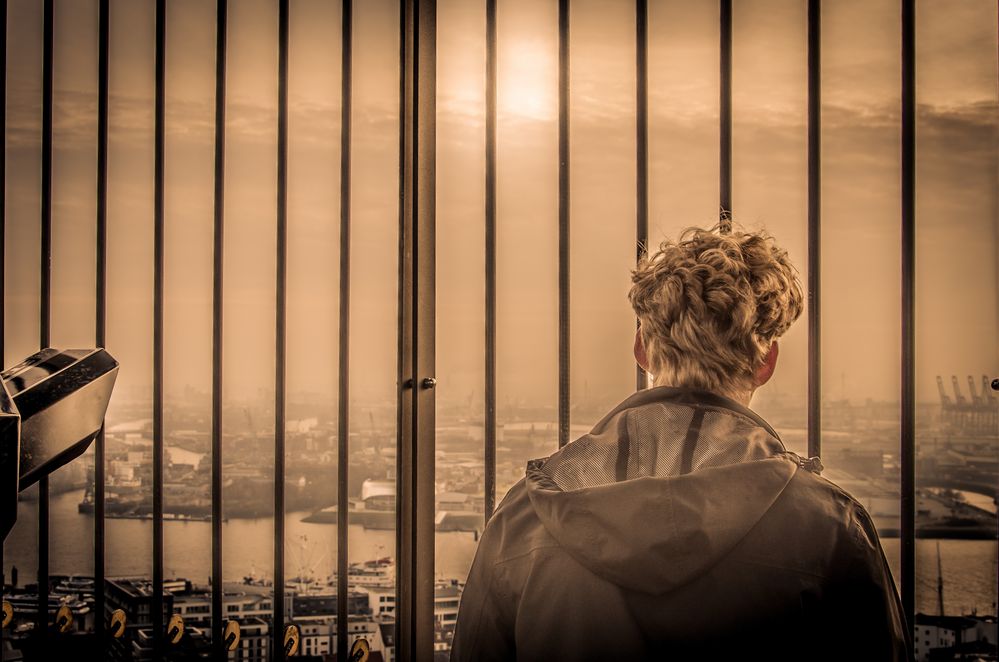 Ausblick auf Hamburg