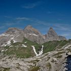 Ausblick auf Hauptkamm der Allgäuer Alpen
