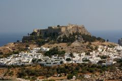 Ausblick auf Lindos