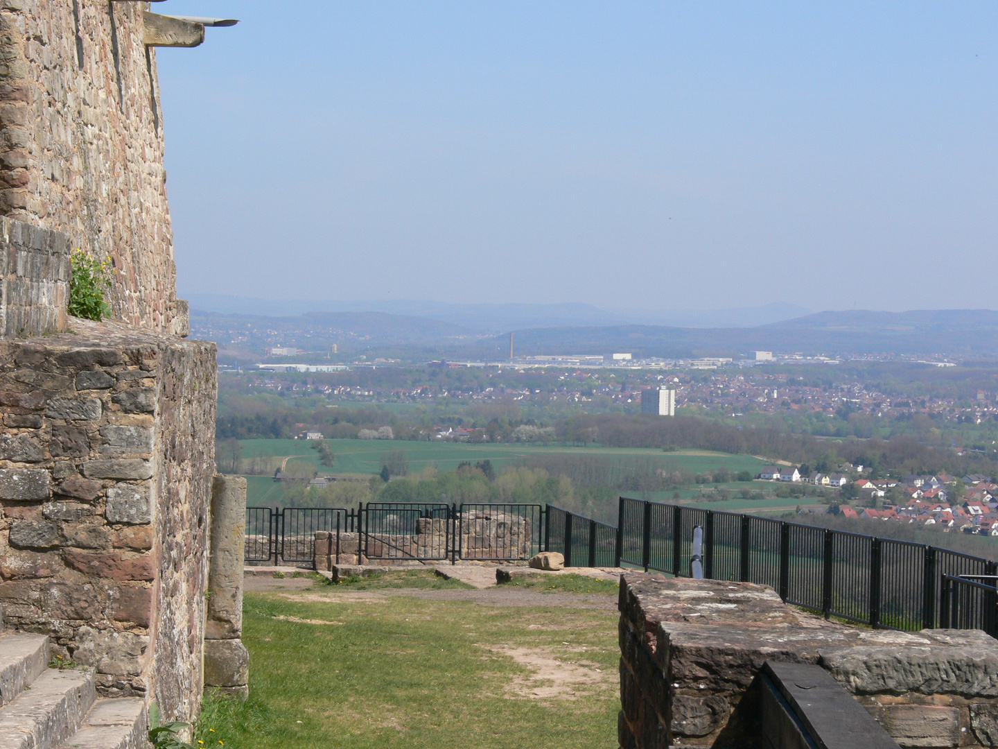 Ausblick auf meine Heimatstadt Saarlouis