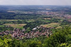 Ausblick auf Metzingen