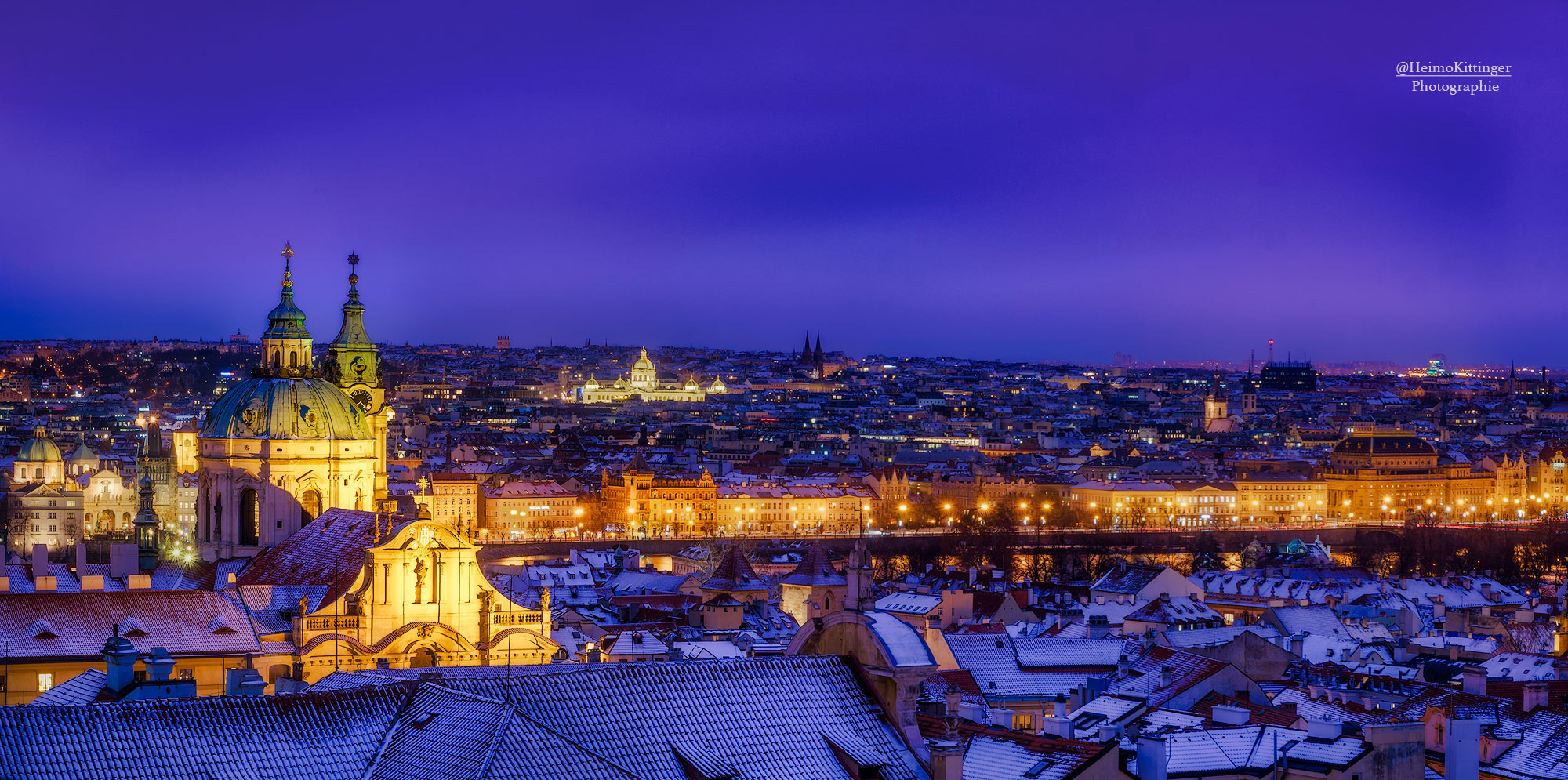 Ausblick auf Prag vom Hradschin aus