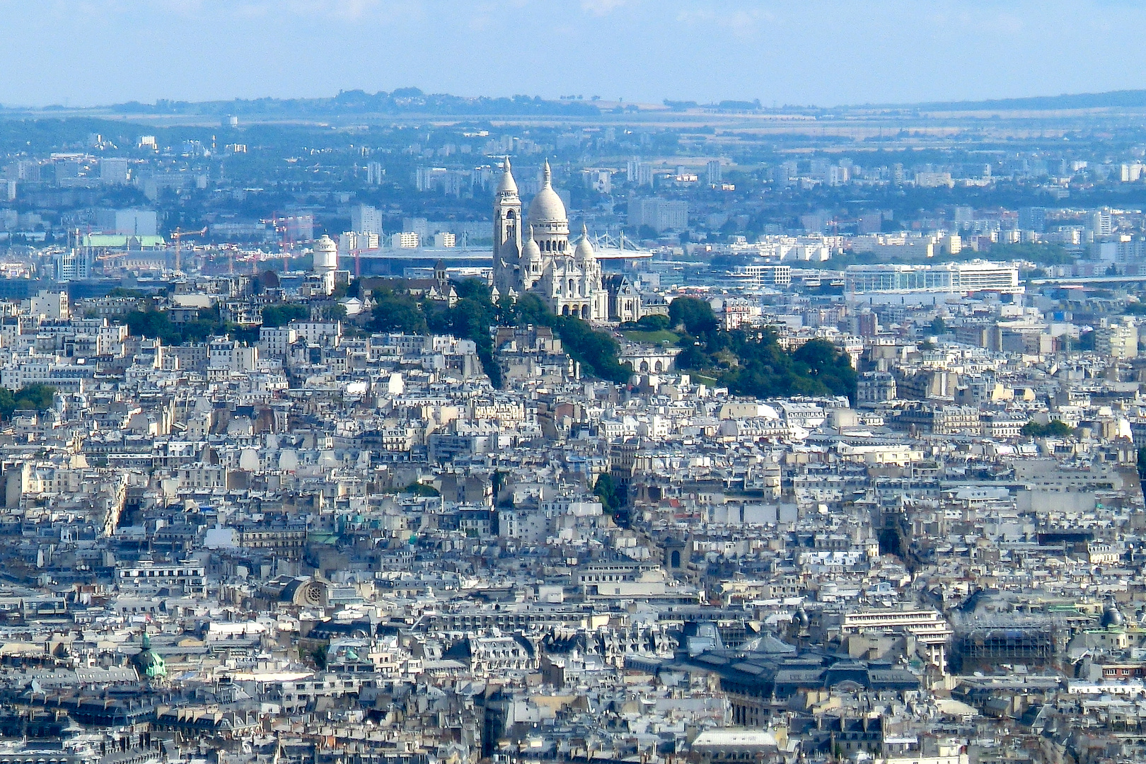 Ausblick auf Sacre Coeur