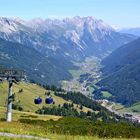 Ausblick auf St. Anton am Arlberg während eines Zwischenstopps…