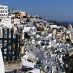 Ausblick auf Thira