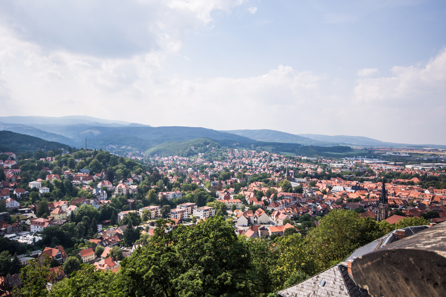 Ausblick auf Wernigerode