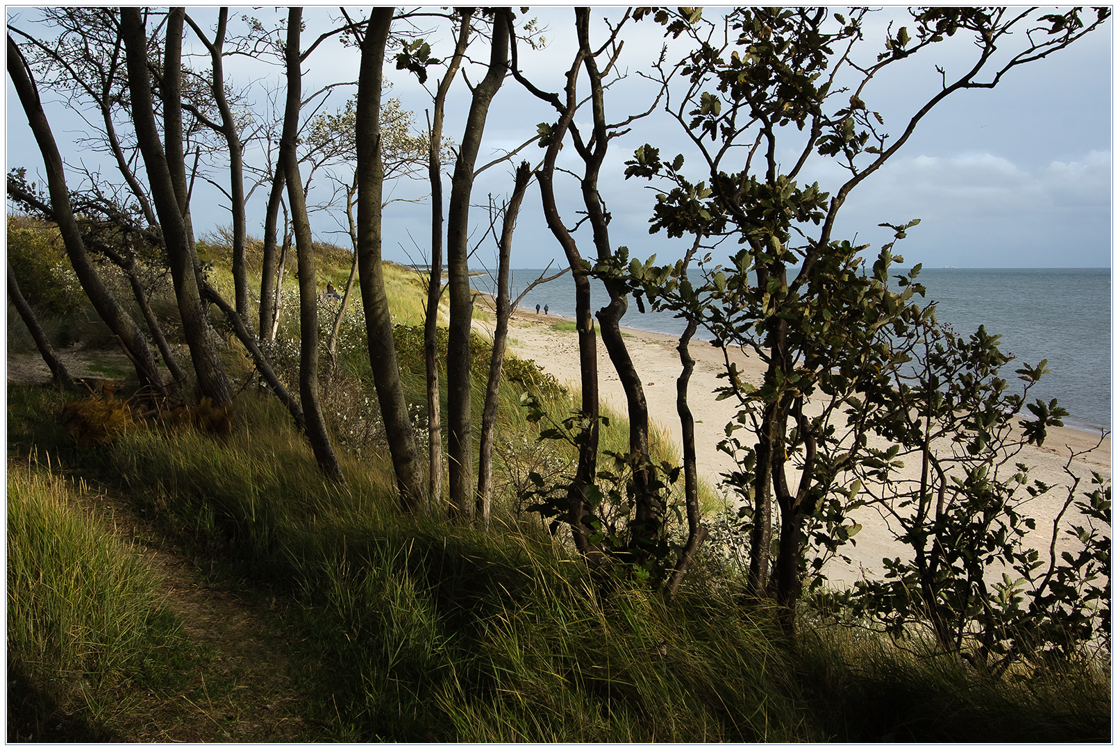 Ausblick aufs Meer... - EIN BILDVERGLEICH 