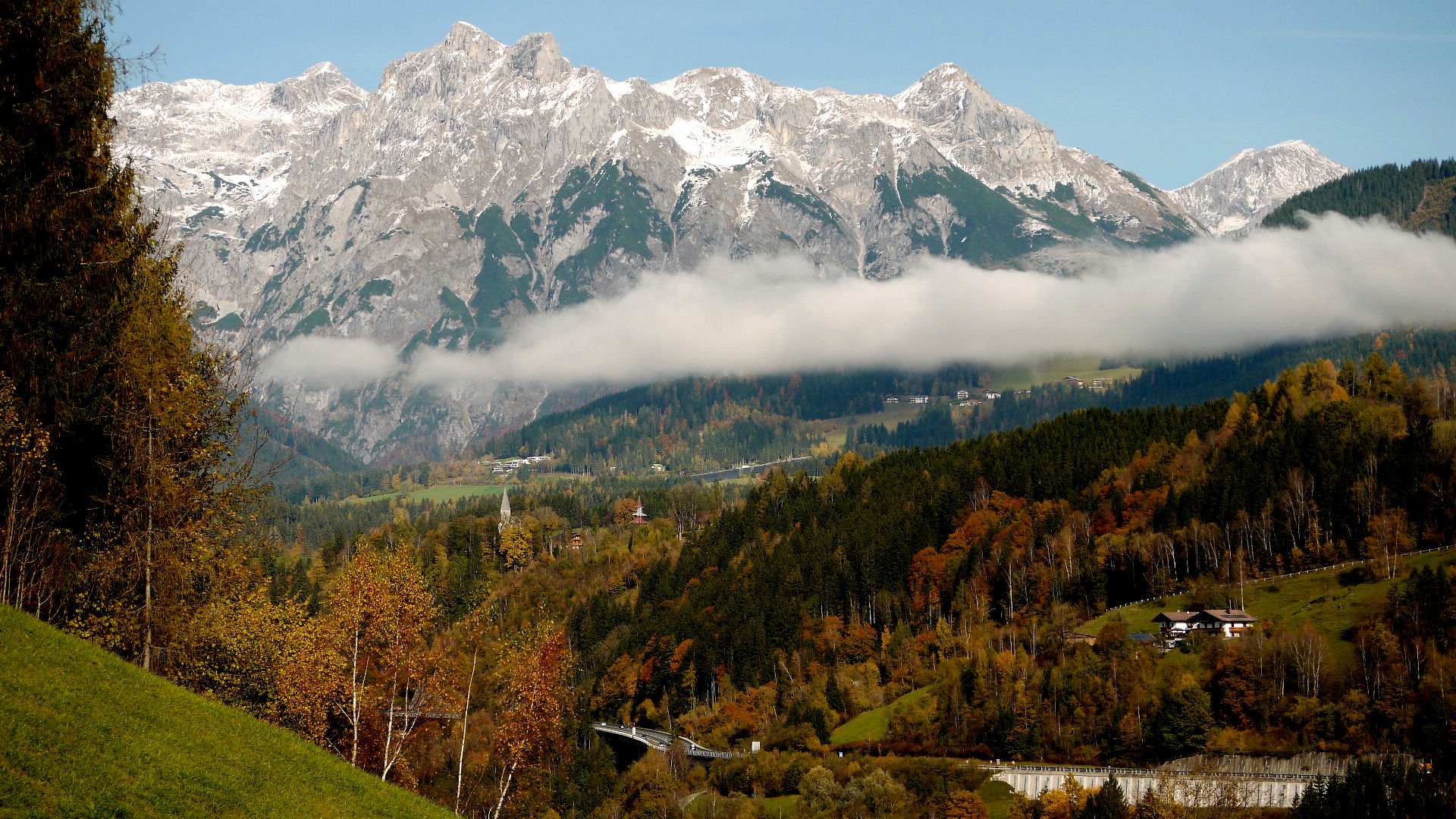 Ausblick aufs Tennengebirge