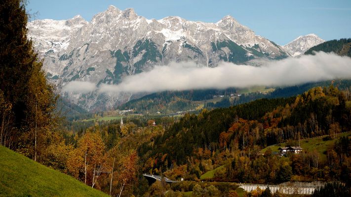 Ausblick aufs Tennengebirge