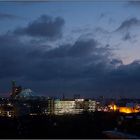 Ausblick aus dem Reichstag - dem Deutschen Volke