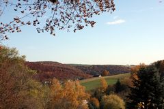 Ausblick aus dem Schlossgarten in Richtung Südosten