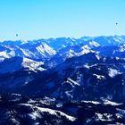 Ausblick aus einem Ballon...