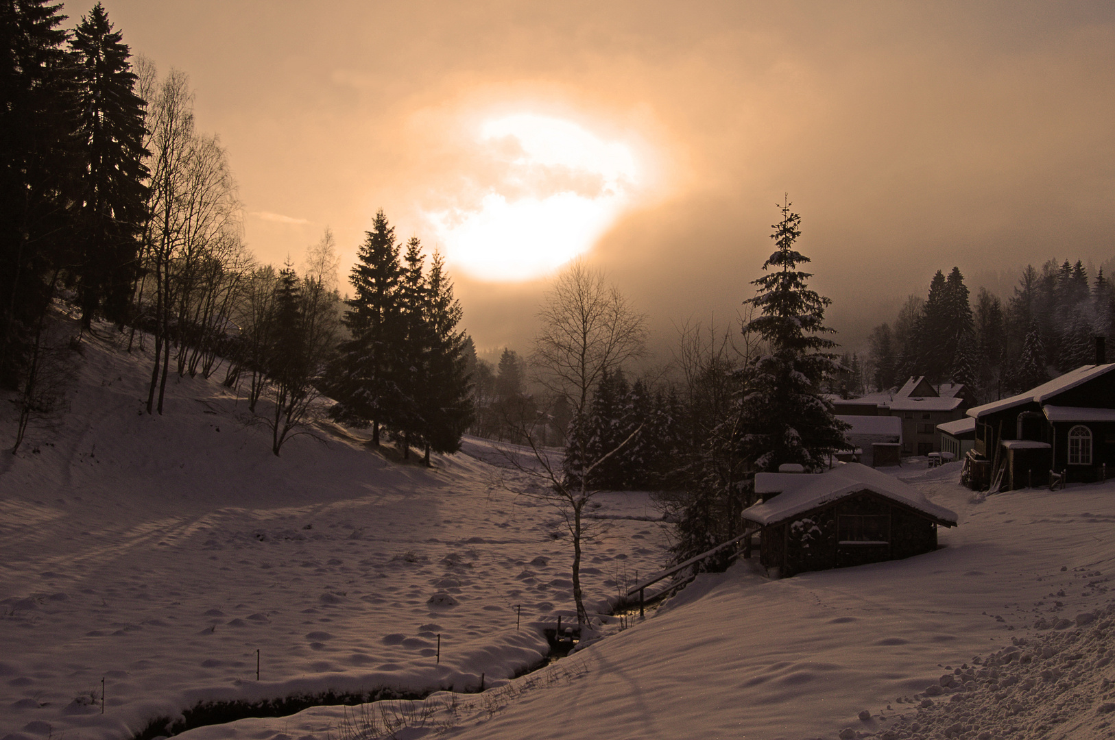 Ausblick aus unserem Fenster