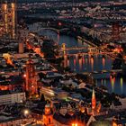 Ausblick bei Nacht vom Maintower