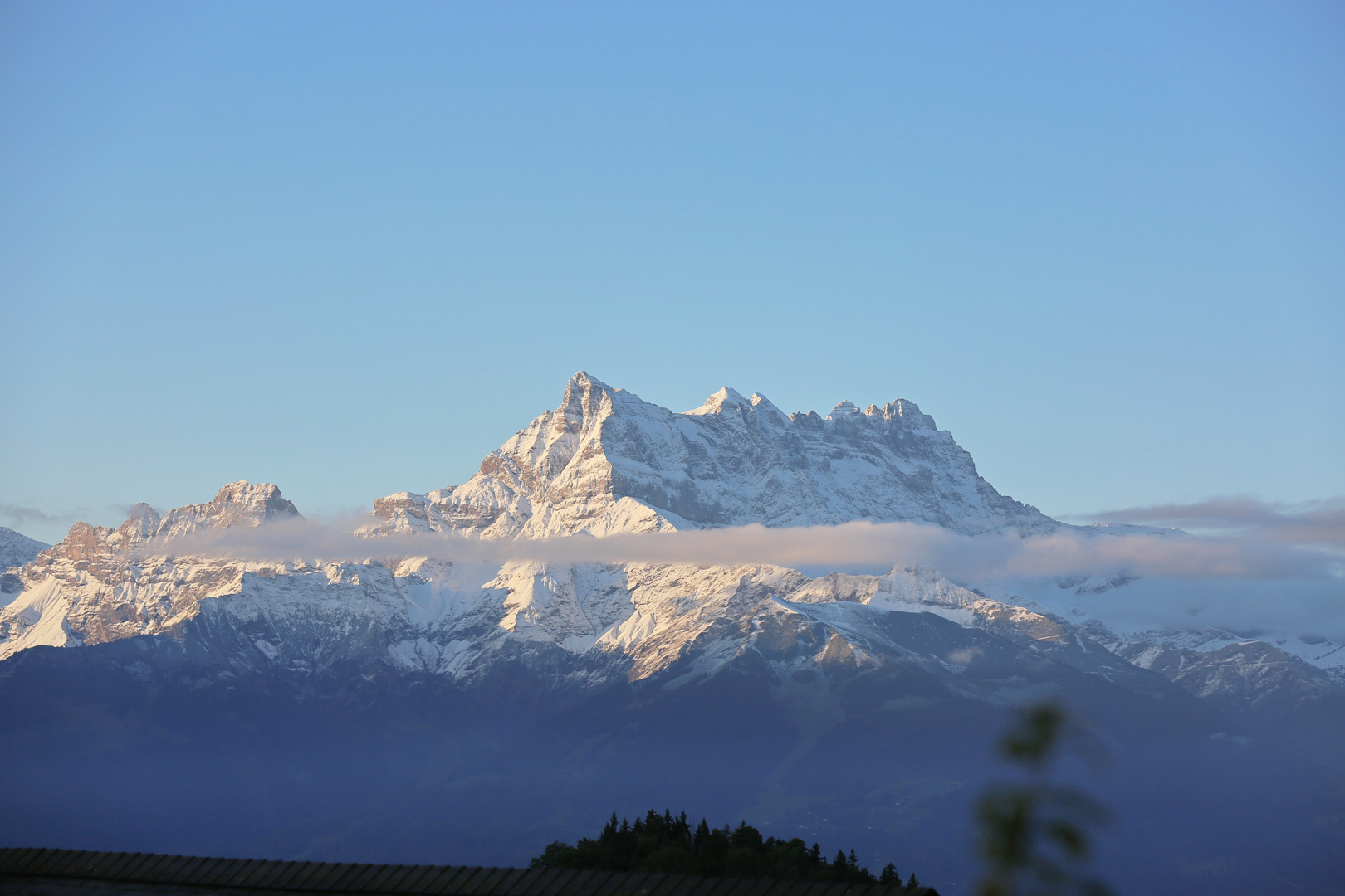 Ausblick beim Frühstück