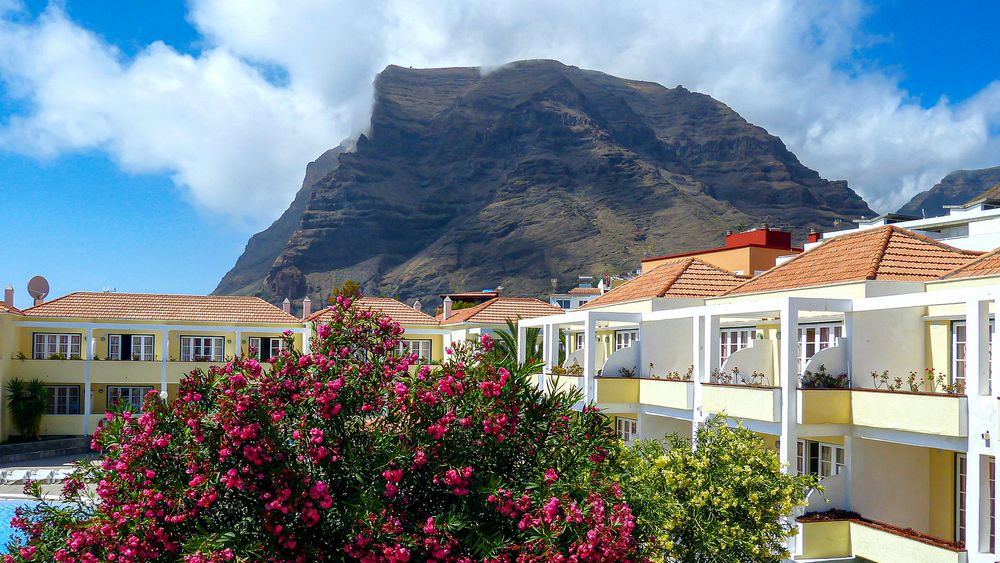 Ausblick Berg La Mérica - La Gomera