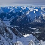 Ausblick Bergstation Zugspitzseilbahn