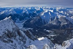 Ausblick Bergstation Zugspitzseilbahn