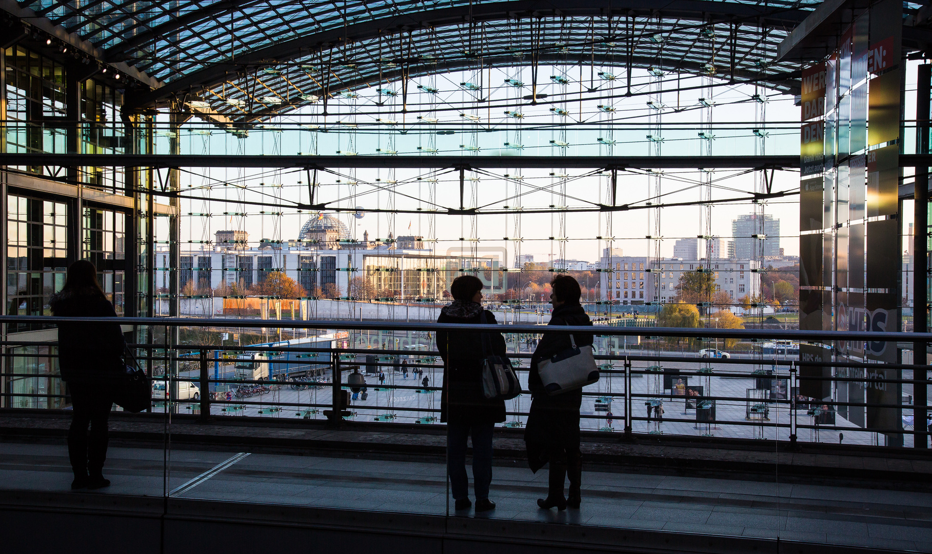 Ausblick Berlin Hbf