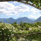 Ausblick Botanischer Garten Trauttmansdorff - Meran