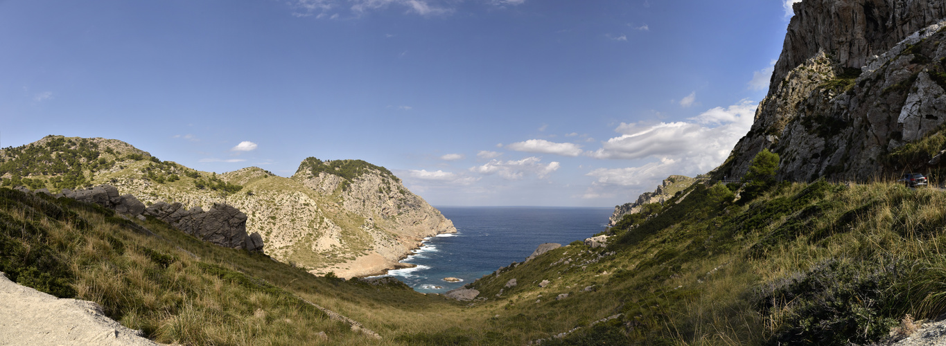 Ausblick Cap de Formenta Mallorca
