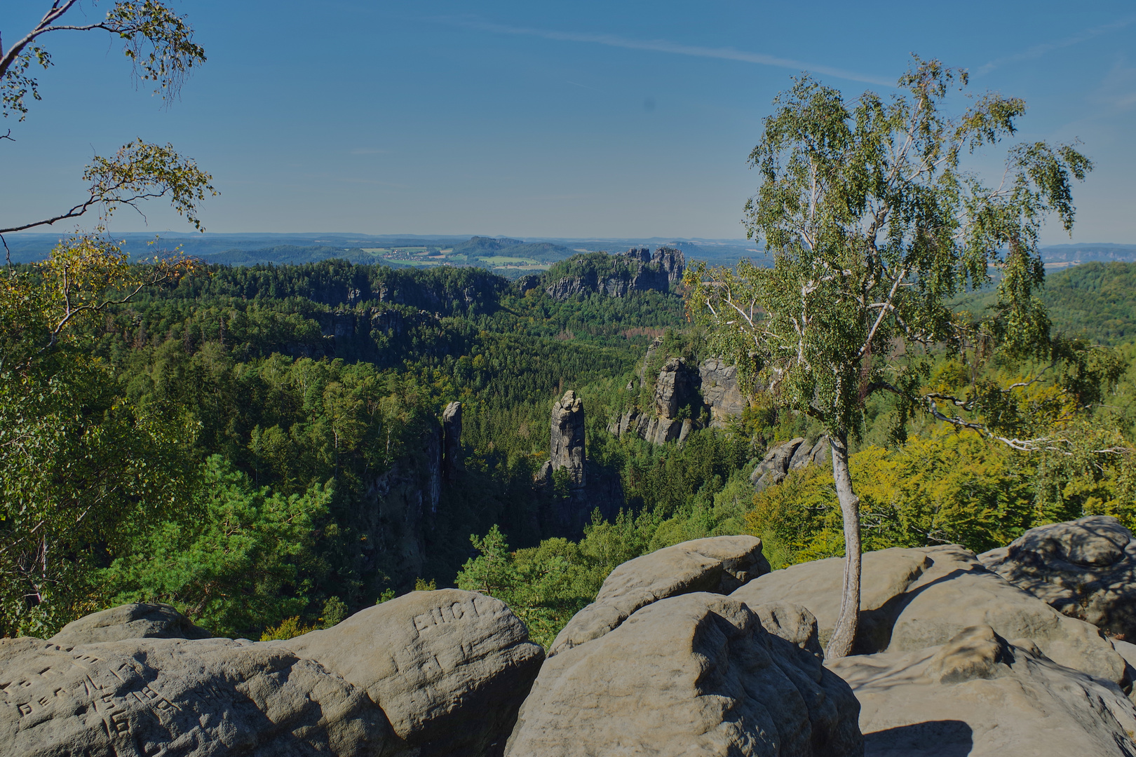 Ausblick Carolafelsen