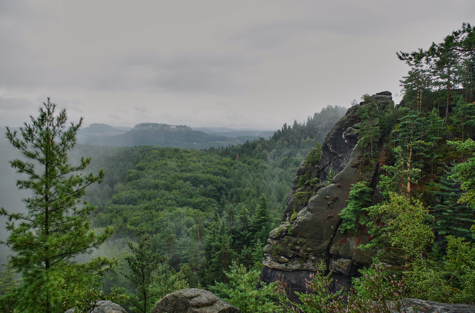 Ausblick Festung Königsstein