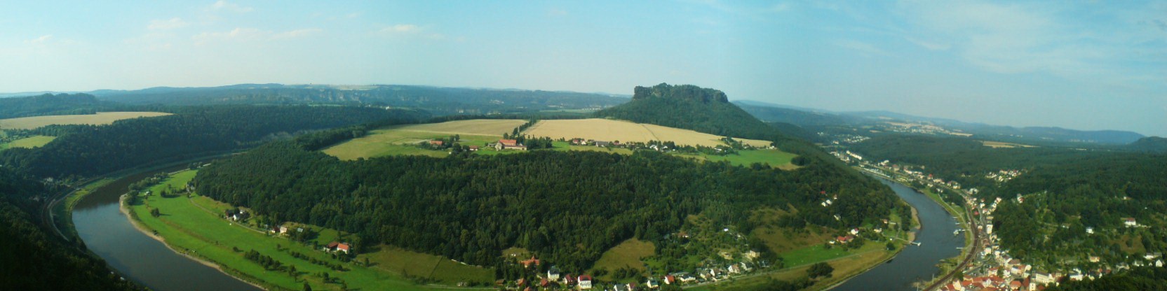 Ausblick Festung Königstein