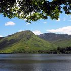 Ausblick gegenüber der Kylemore Abbey...