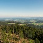 Ausblick in den Bayerischen Wald vom Aussichtsturm Oberfrauenwald