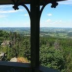 Ausblick in den Frankenwald