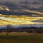 Ausblick in die Alpen und Gebirge