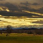 Ausblick in die Alpen und Gebirge